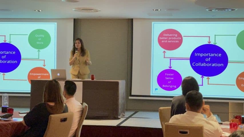 Ruchi was invited to speak on the topic of Collaborative Value Creation for the middle and senior management of an esteemed conglomerate in Singapore